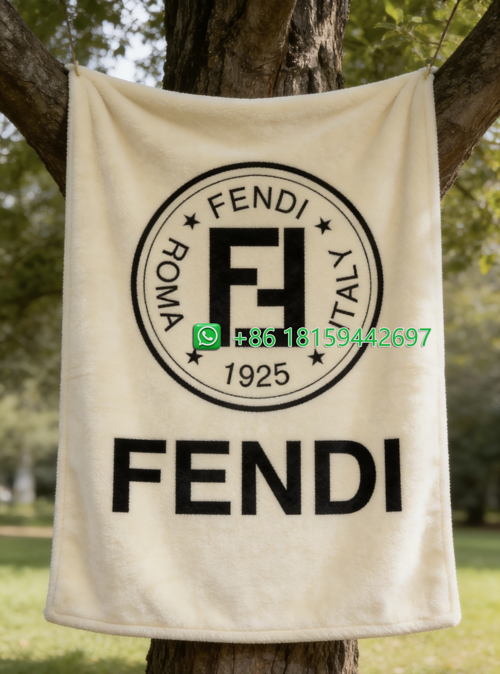 Fendi Throw Blankets